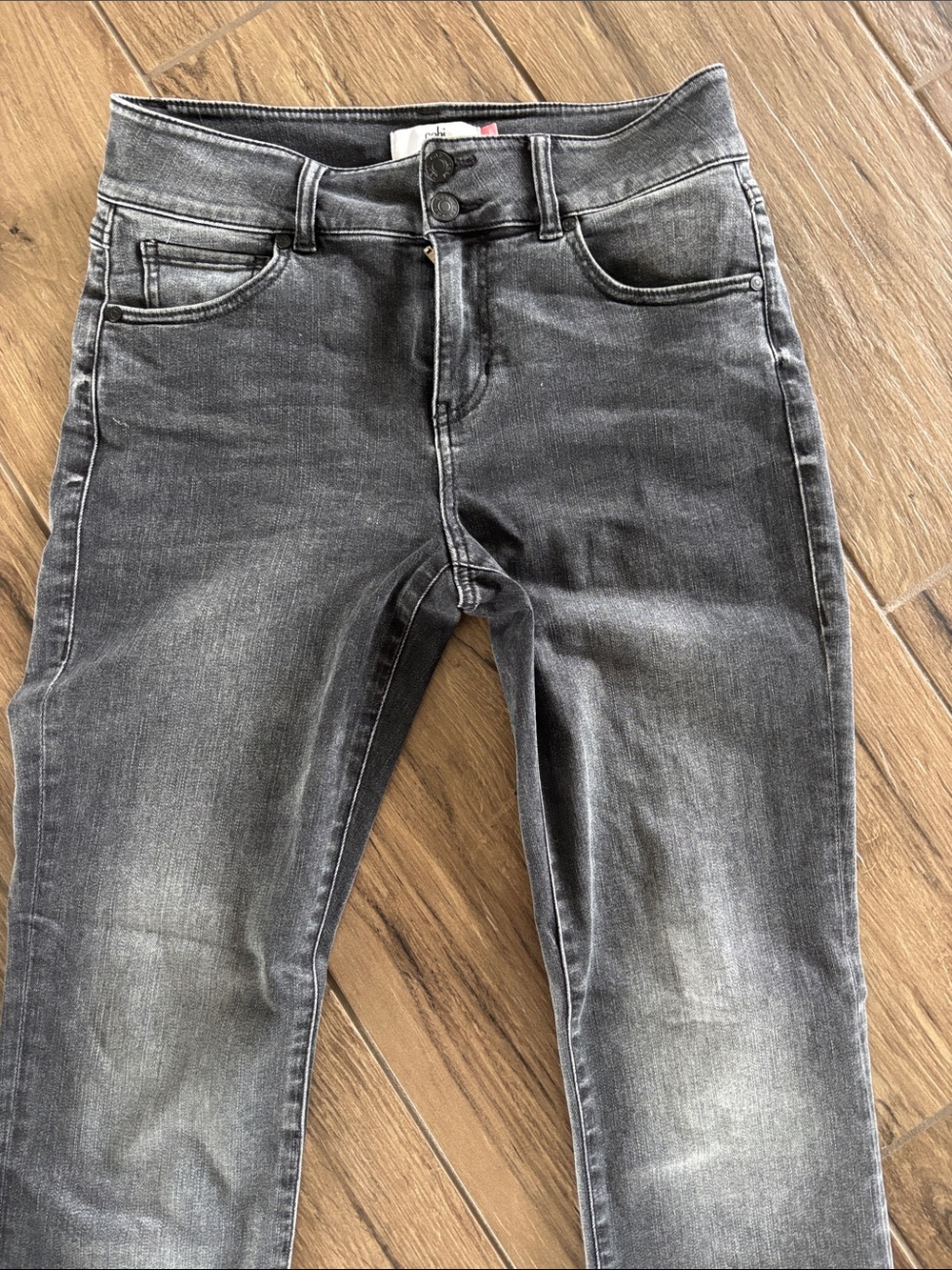 CAbi Black Straight Leg Jeans